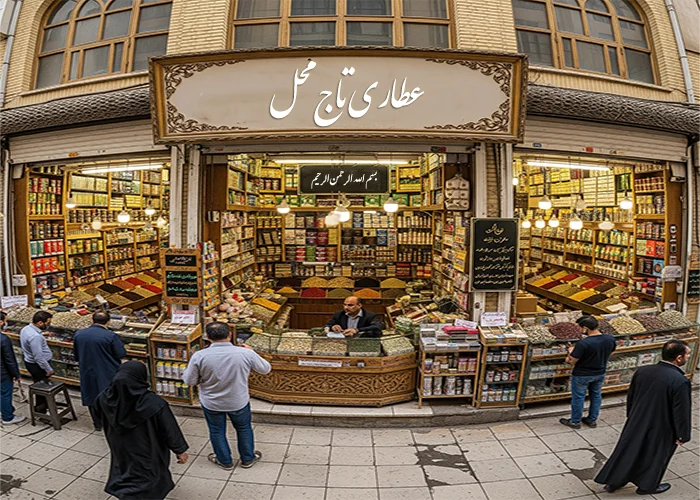 عطاری تاج محل عطاری تاج محل قم